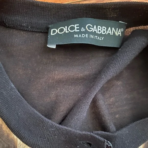Dolce & Gabbana Leopard Cardigan